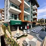 Apartmán Silence Garden Bir Yatak Odali